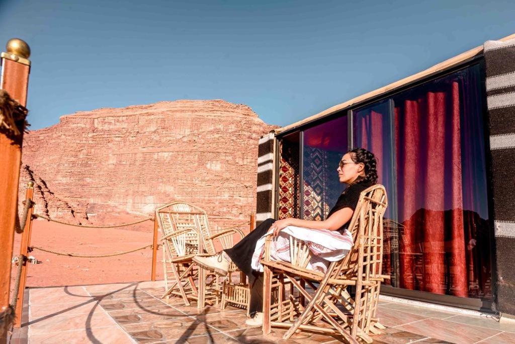 Wadi Rum Sky Tours&Camp Bagian luar foto