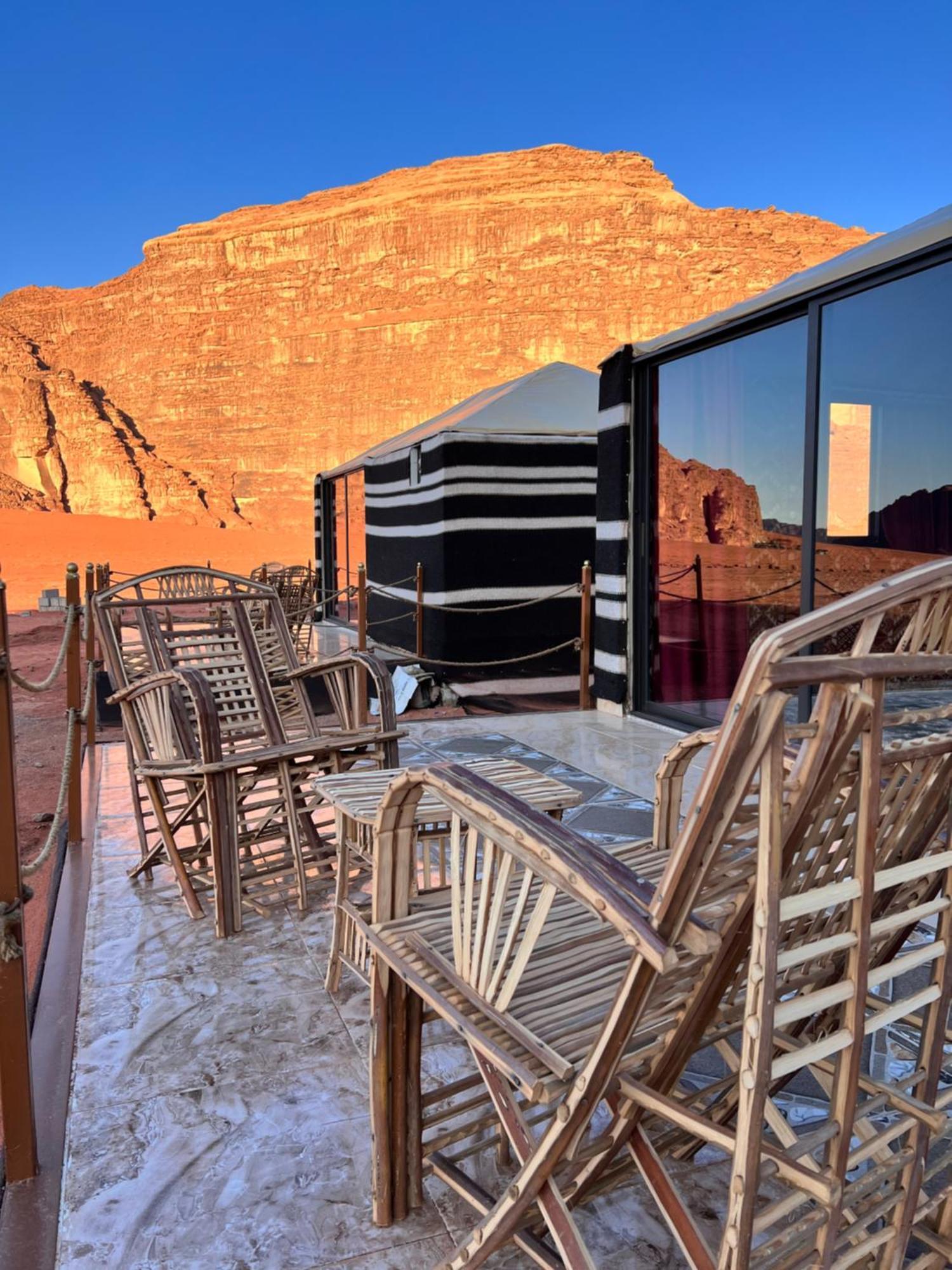 Wadi Rum Sky Tours&Camp Bagian luar foto