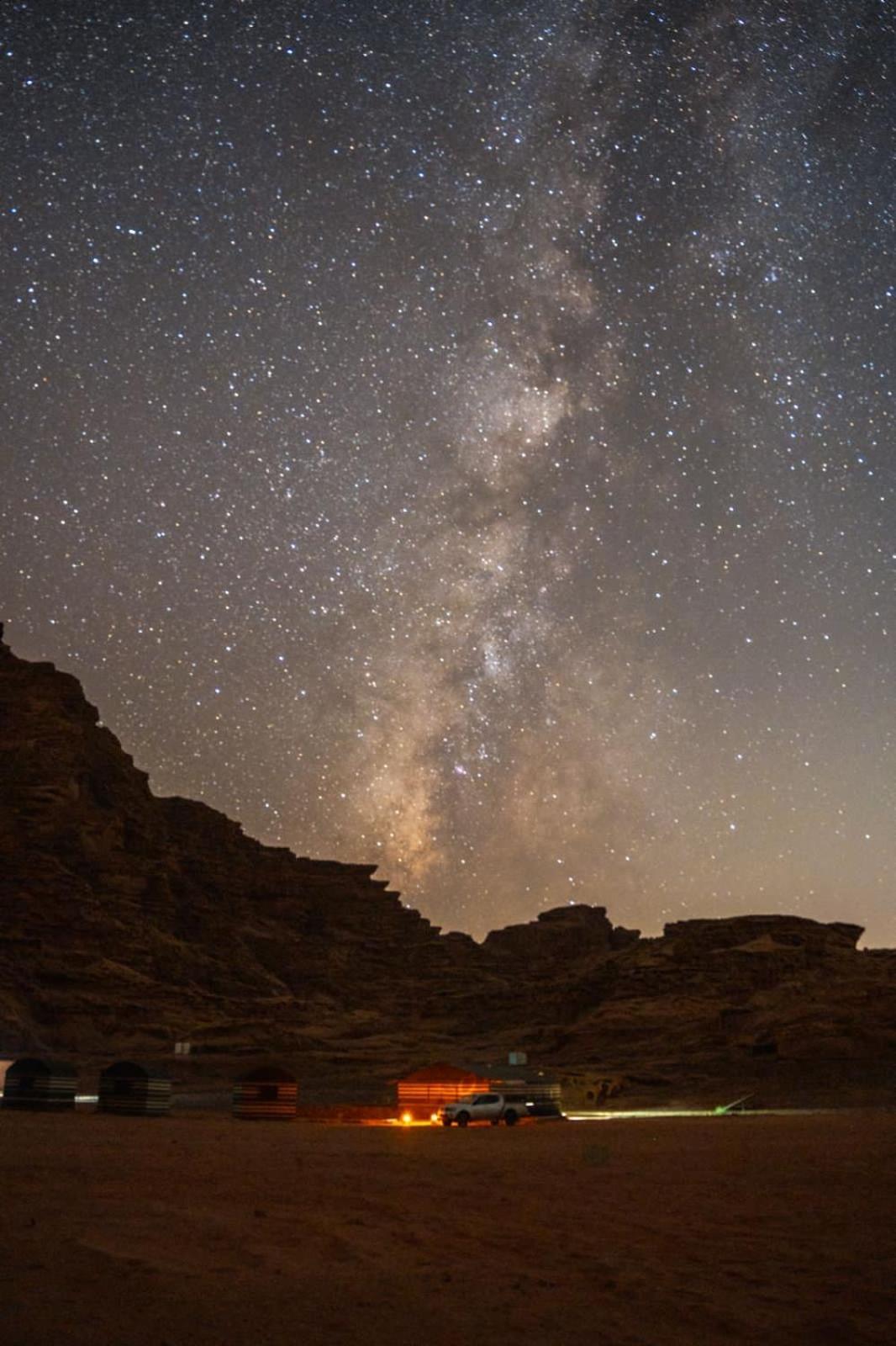 Wadi Rum Sky Tours&Camp Bagian luar foto